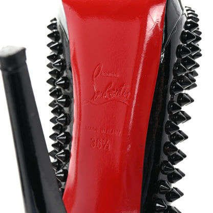 Christian Louboutin Patent Alti Spikes 160 Pumps 36.5 Black 7 of 8