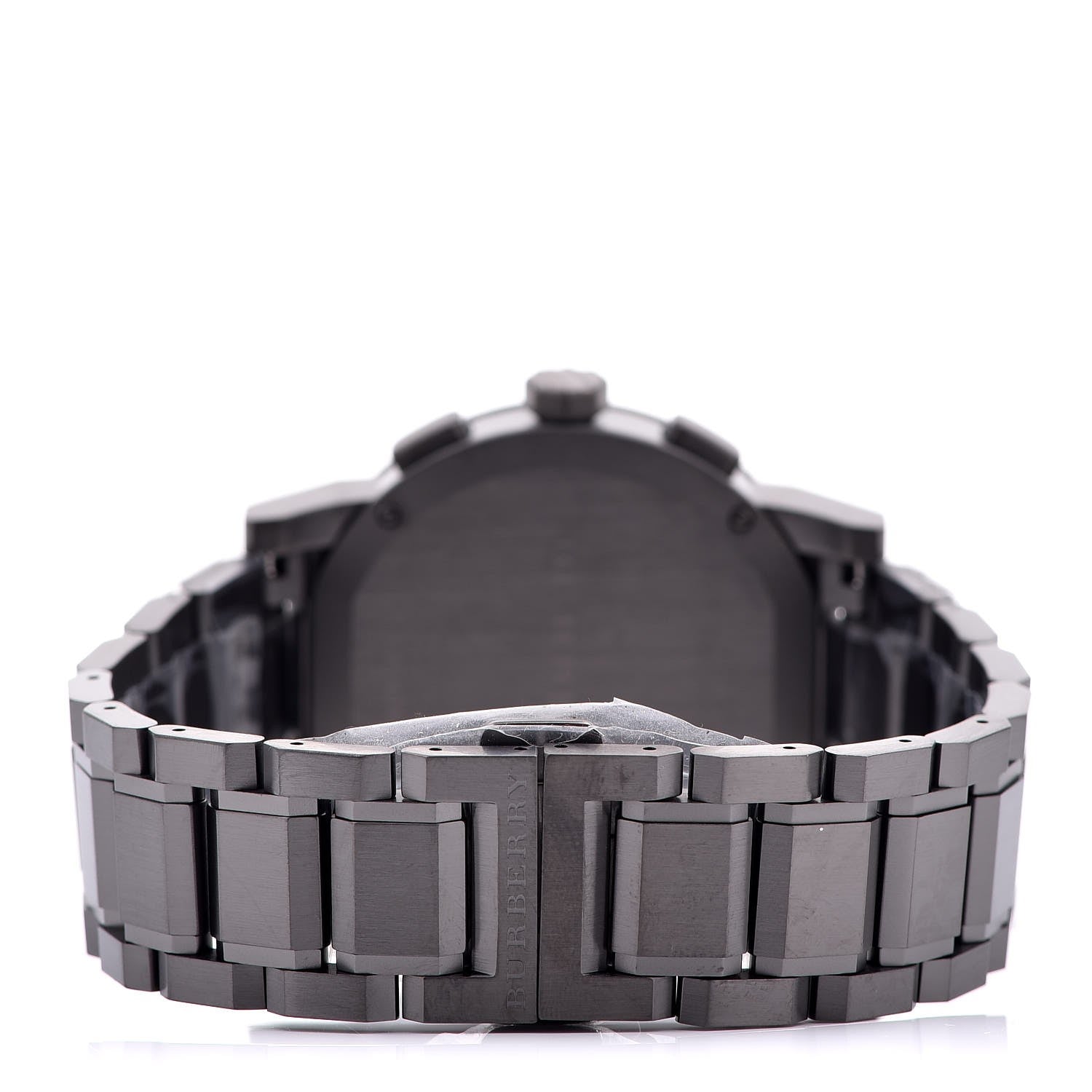 Burberry PVD Stainless Steel 42mm Chronograph Quartz Watch Black BU9354 4 of 7