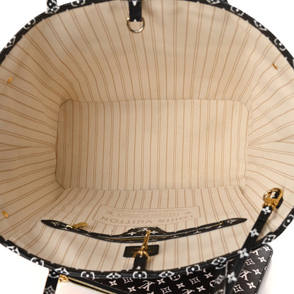Louis Vuitton Monogram Giant Jungle Neverfull MM Ivory 6 of 12