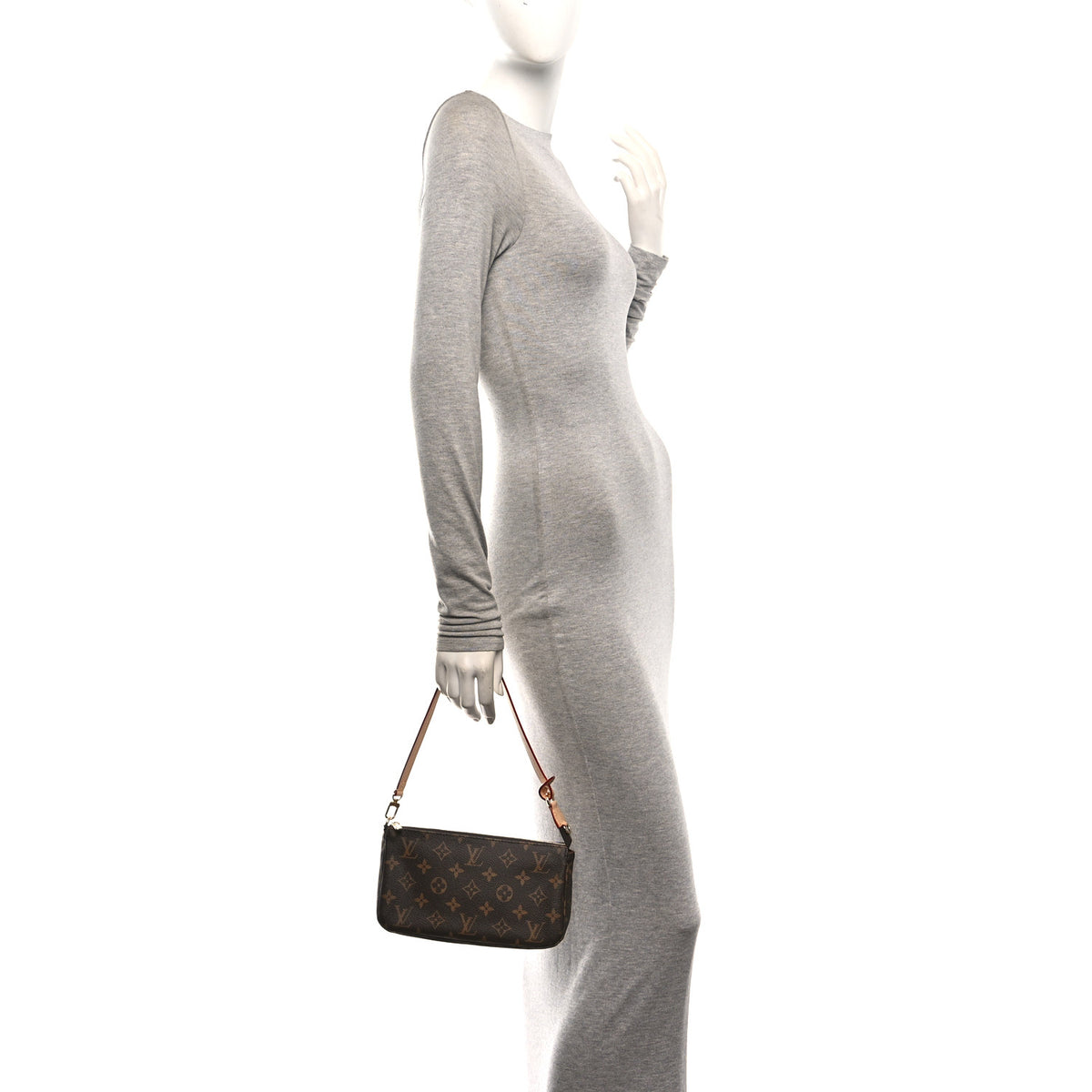 Louis Vuitton Monogram Chain Pochette Accessories 2 of 9