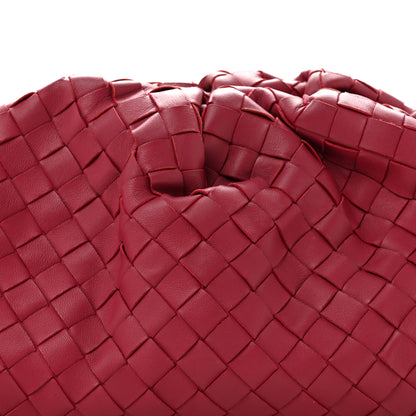 Bottega Veneta Nappa Maxi Intrecciato The Pouch Oversized Clutch Amaranto 8 of 11