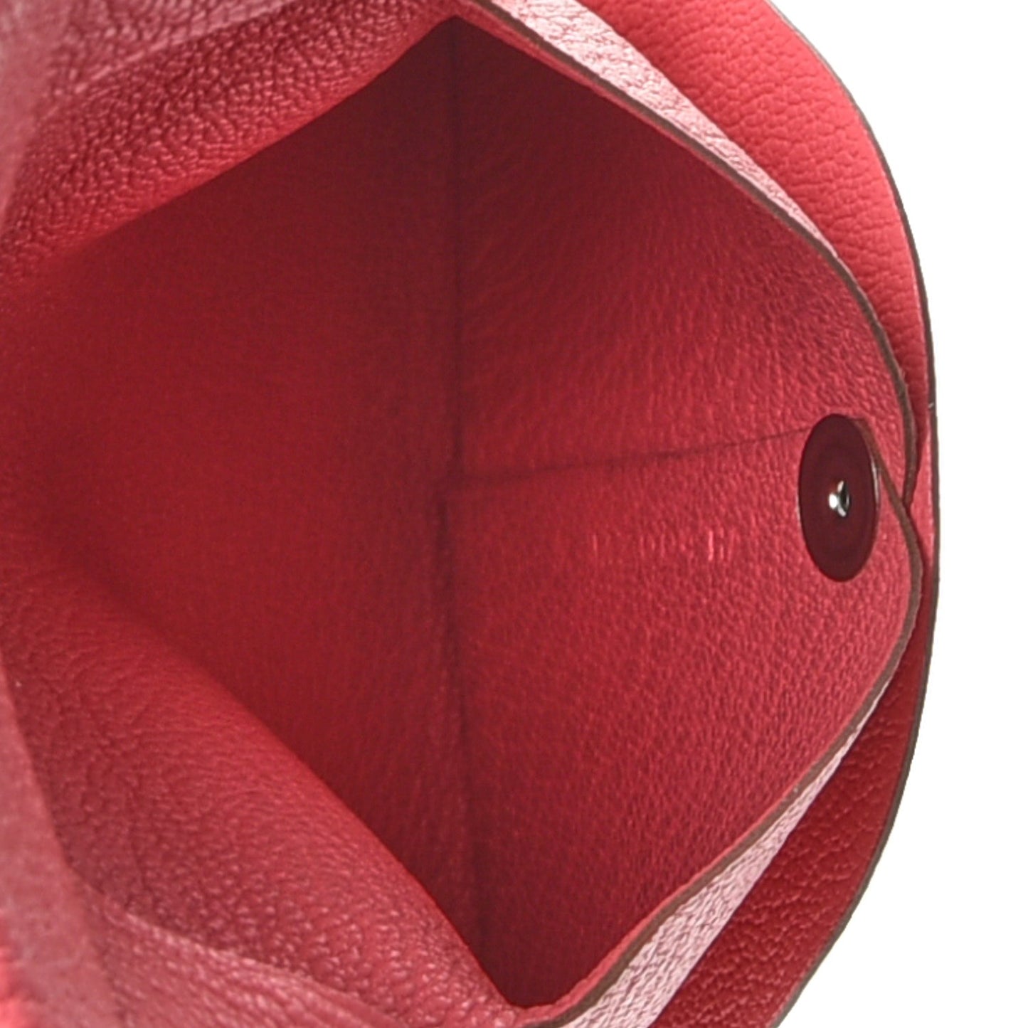 Chevre Mysore Bastia Coin Purse Rose Lipstick