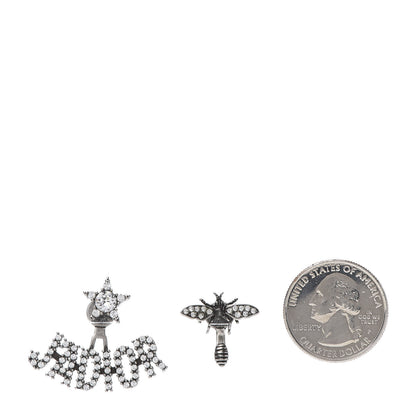 Christian Dior Palladium Crystal J'adior Earrings 2 of 5