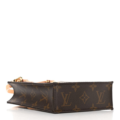 Louis Vuitton Monogram Petit Sac Plat 4 of 9