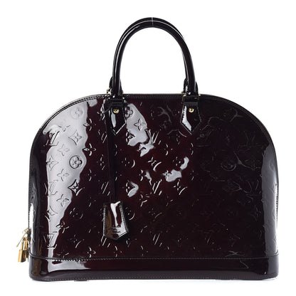 Louis Vuitton Vernis Alma MM Amarante 1 of 12