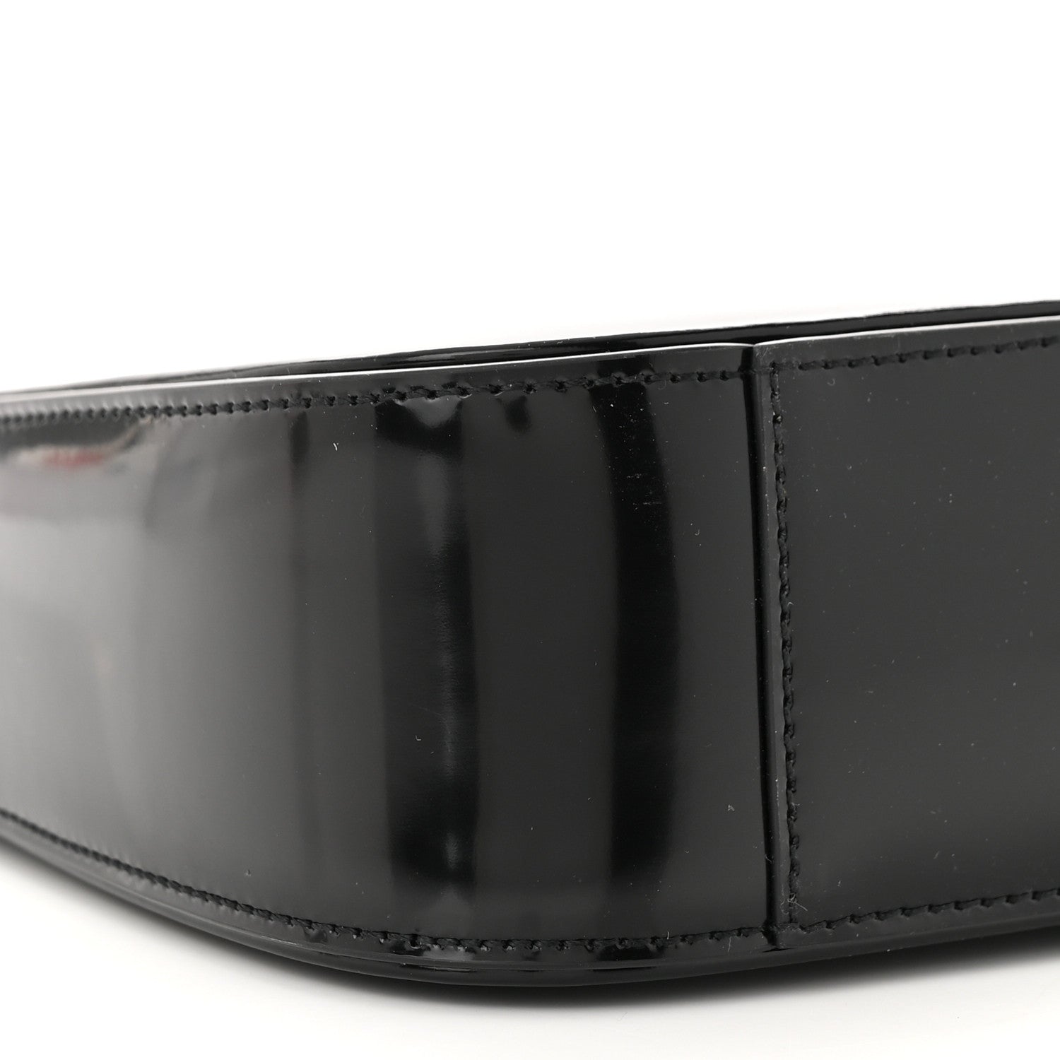 Saint Laurent Patent Le 5 A 7 Hobo Black 9 of 10