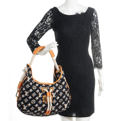 Louis Vuitton Canvas Monogram Cruise Bulles MM Navy 2 of 7
