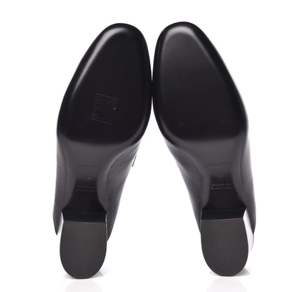 Hermes Goatskin Paradis Mules 40 Black 5 of 9