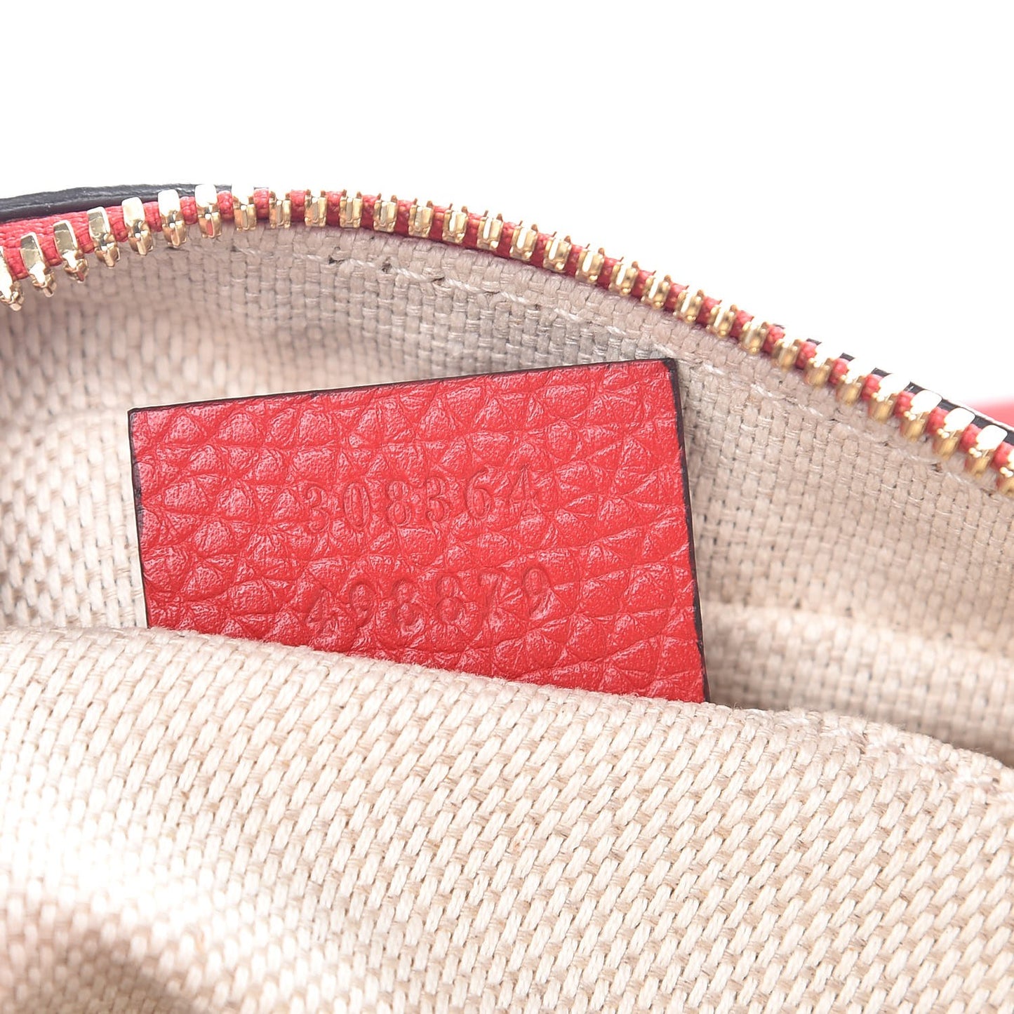 Pebbled Calfskin Small Soho Disco Bag Tabasco Red