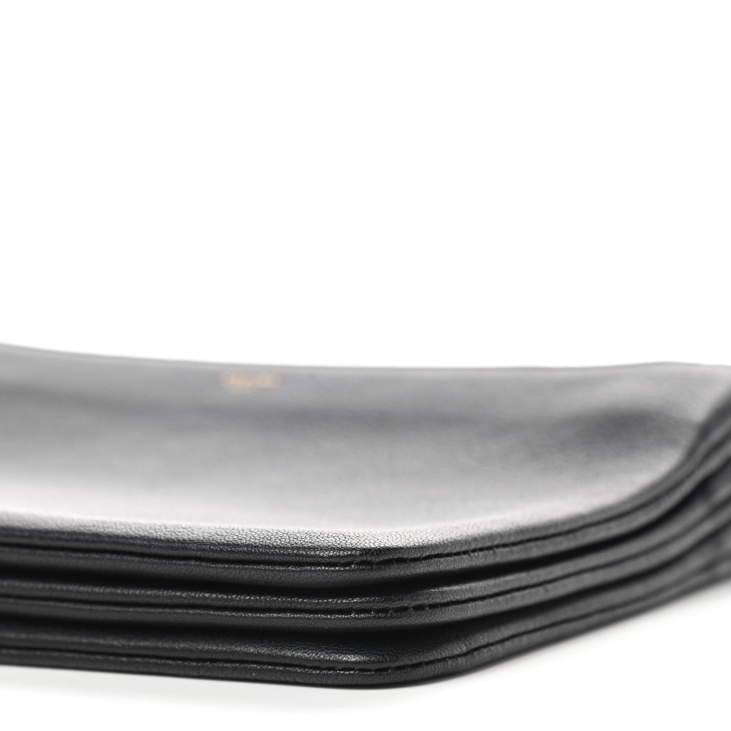 Lambskin Small Trio Crossbody Bag Black