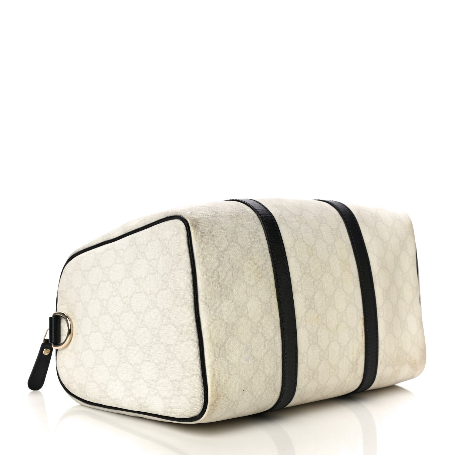 Gucci GG Plus Monogram Medium Joy Boston White Black 4 of 22