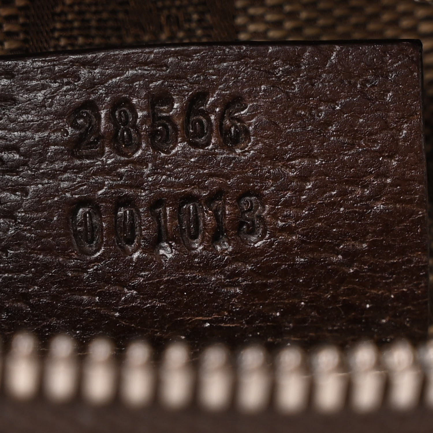 Gucci GG Monogram Double Pocket Belt Bag Dark Brown 7 of 10