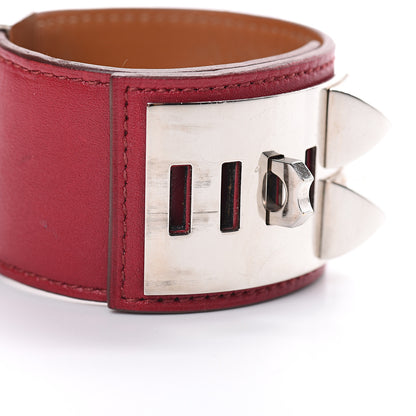 Hermes Swift Collier de Chien CDC Bracelet M Rubis 7 of 9