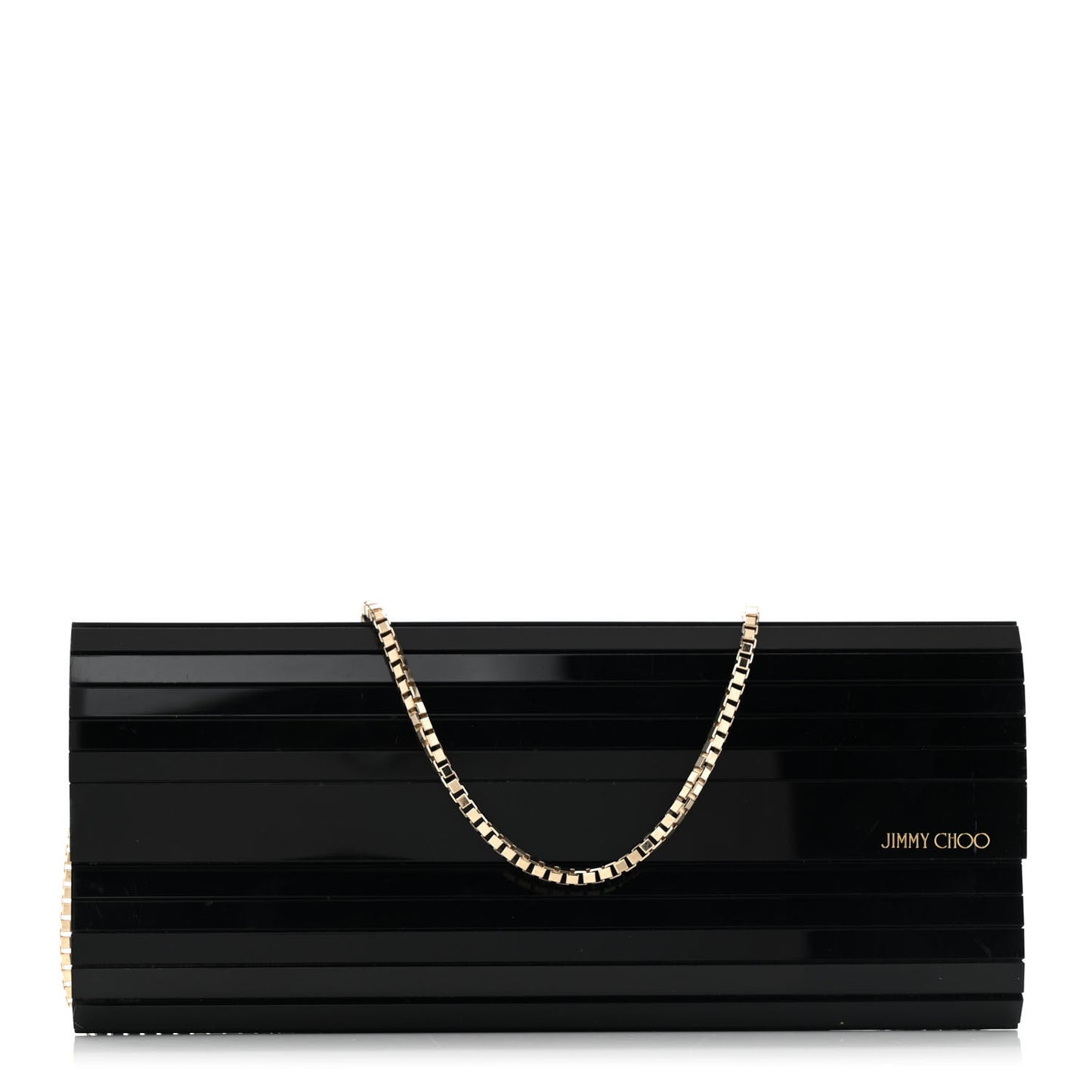 Acrylic Sweetie Clutch Black