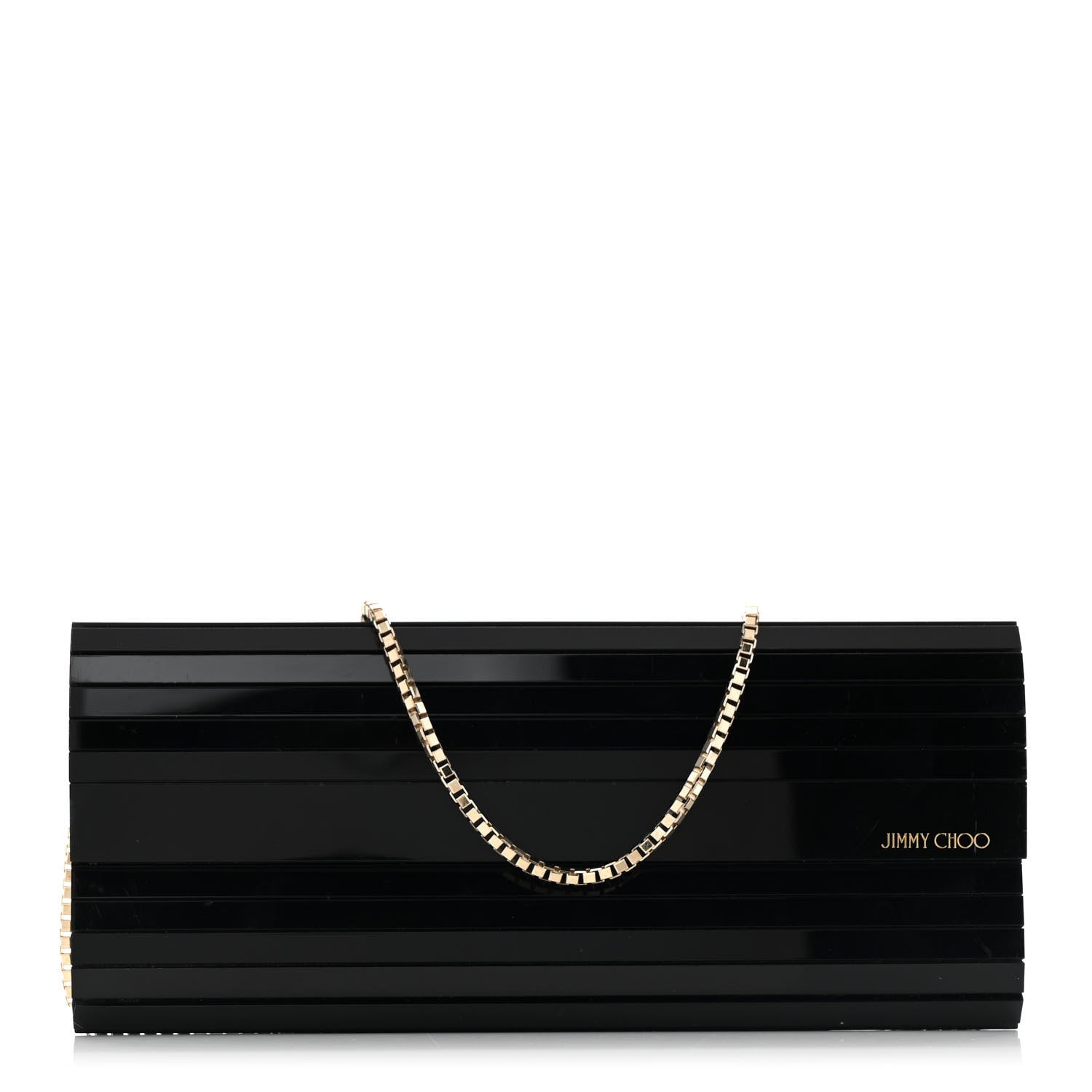 Jimmy Choo Acrylic Sweetie Clutch Black 1 of 10