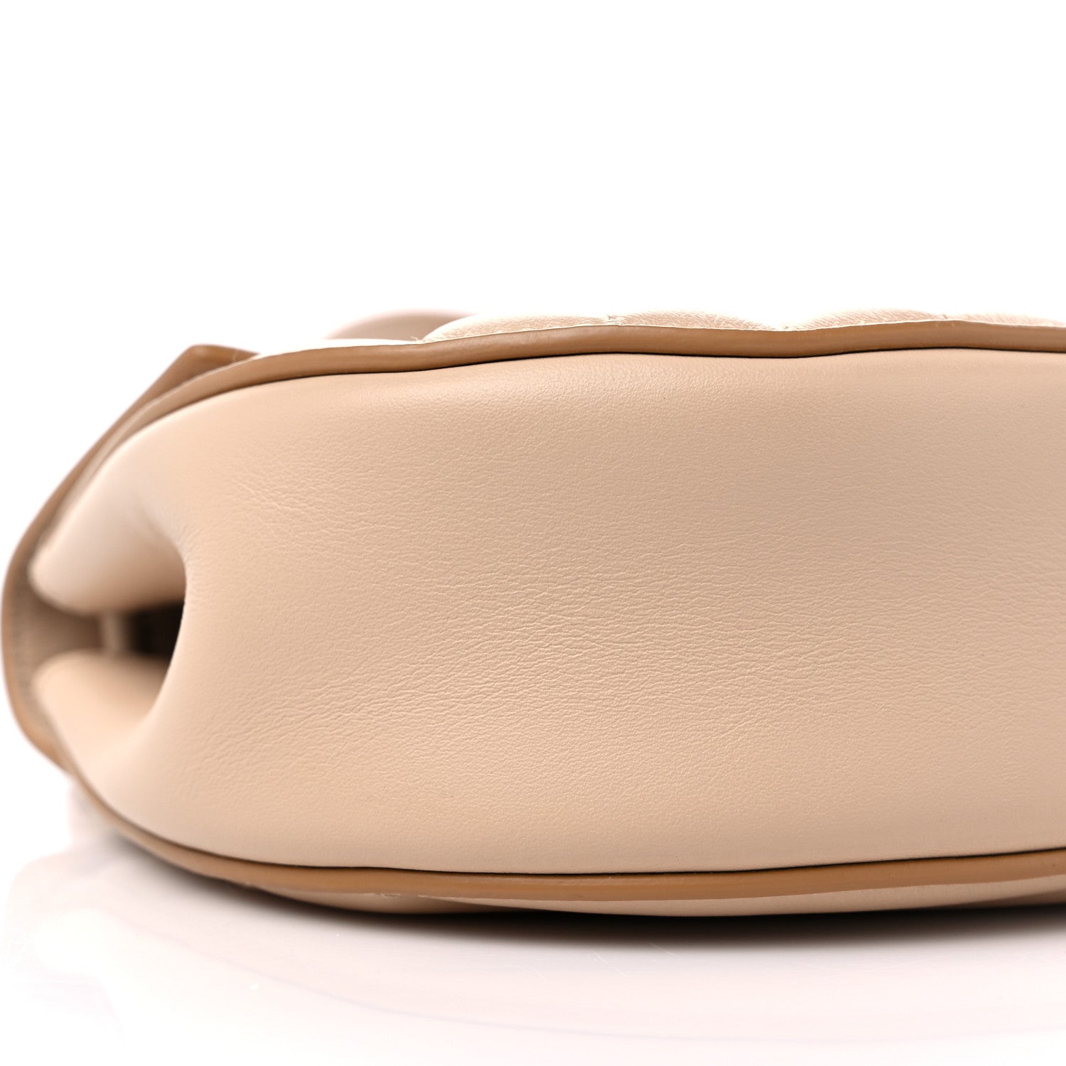 Chloe Calfskin Quilted Mini Drew Bijou Shoulder Bag Pearl Beige 7 of 8