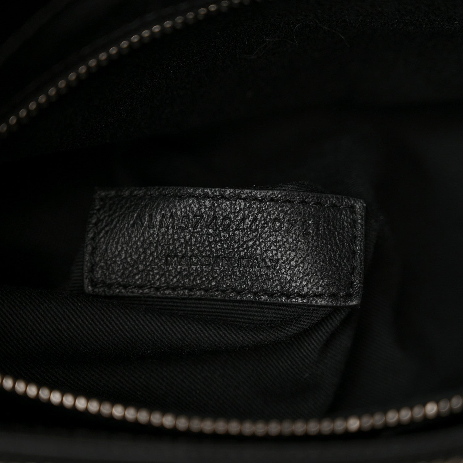 Saint Laurent Calfskin Y Quilted Monogram Medium Loulou Chain Satchel Black 6 of 14