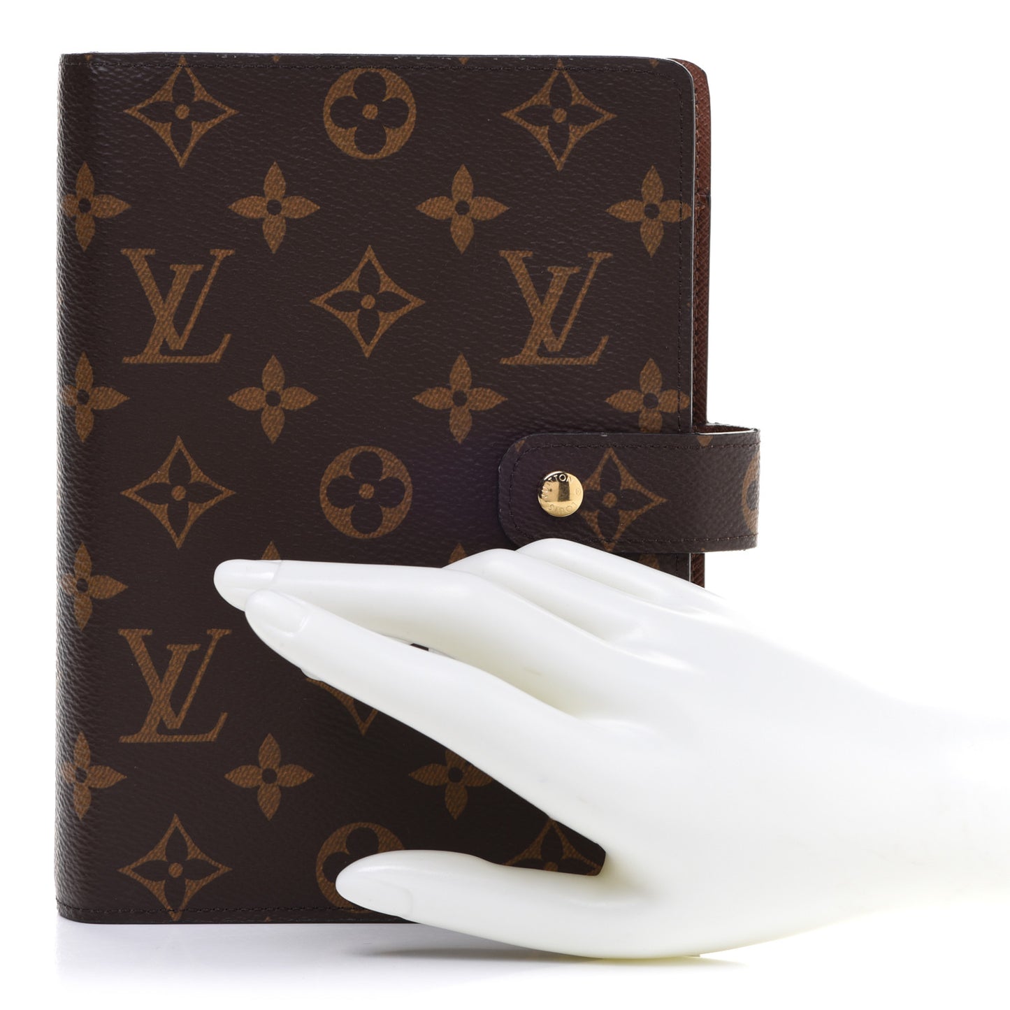 Monogram Medium Ring Agenda Cover