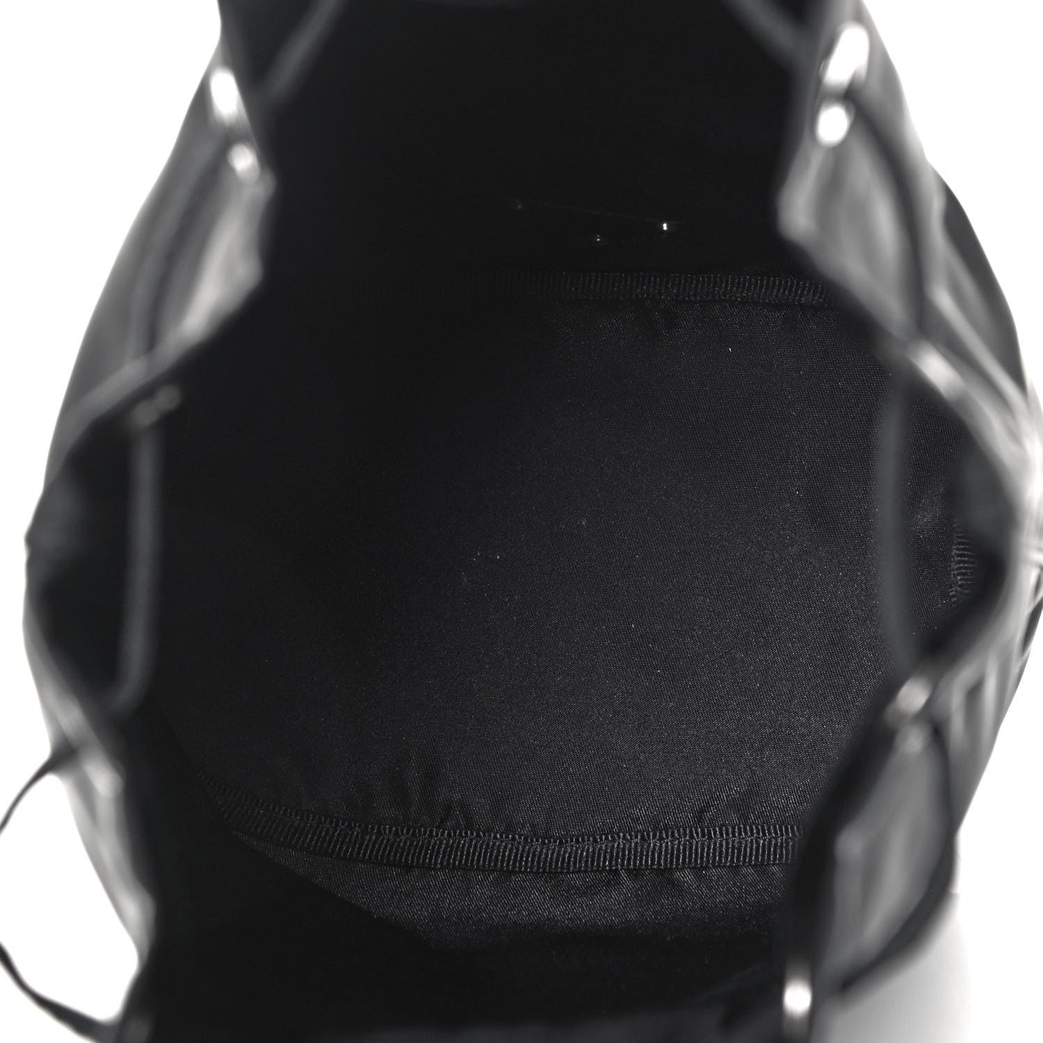 Prada Nylon Vela Drawstring Pouch Black 4 of 8