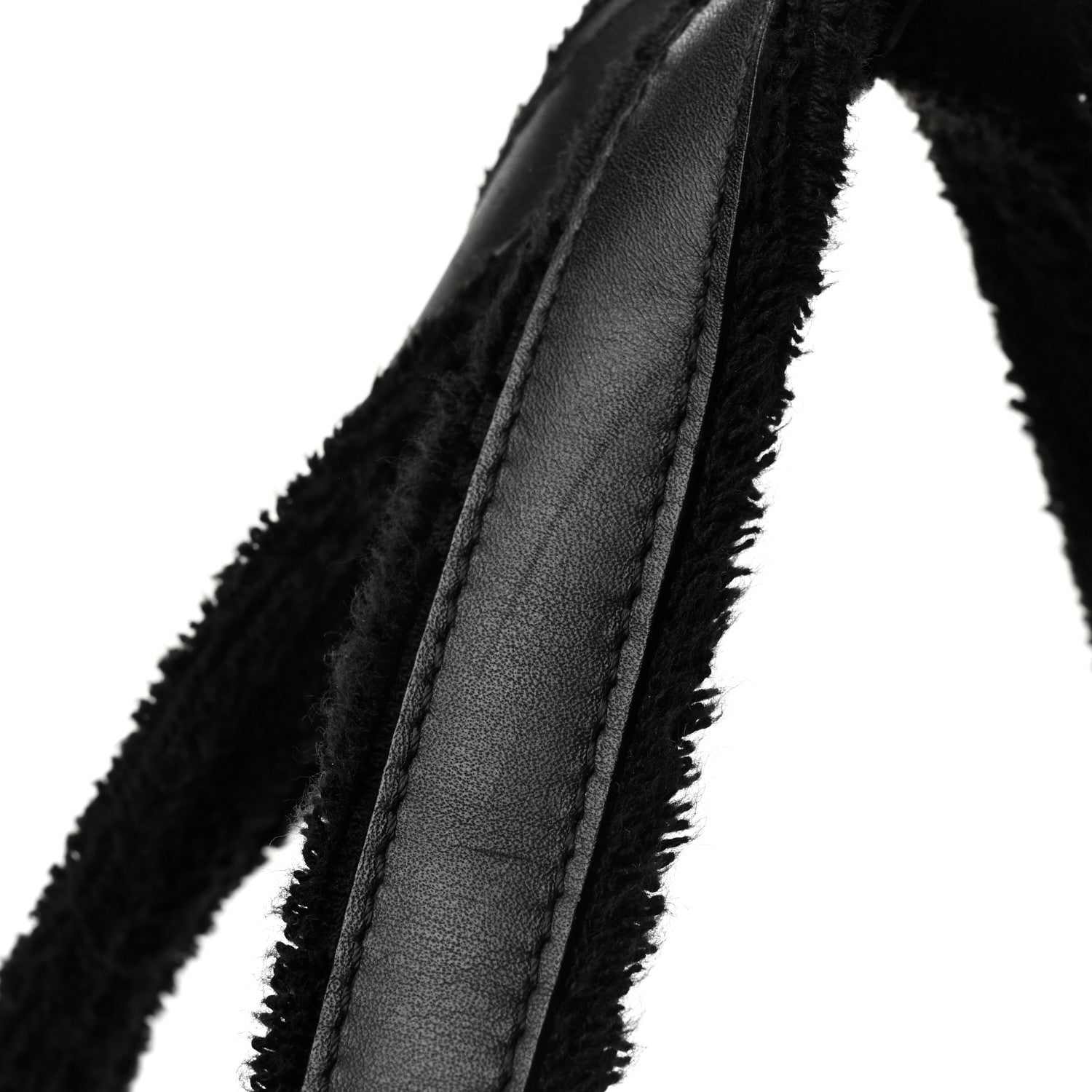 Chanel Terry Cotton Reversible CC Beach Tote Black 22 of 24