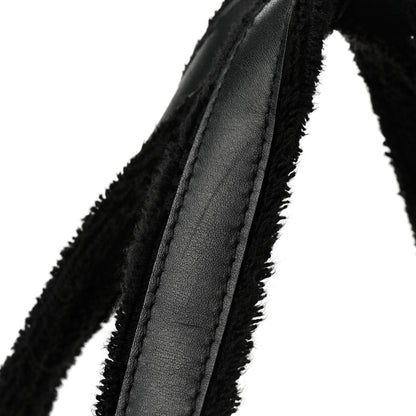 Chanel Terry Cotton Reversible CC Beach Tote Black 22 of 24