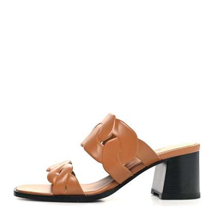 Hermes Nappa Gaby 60 Sandal 40 Naturel 1 of 9