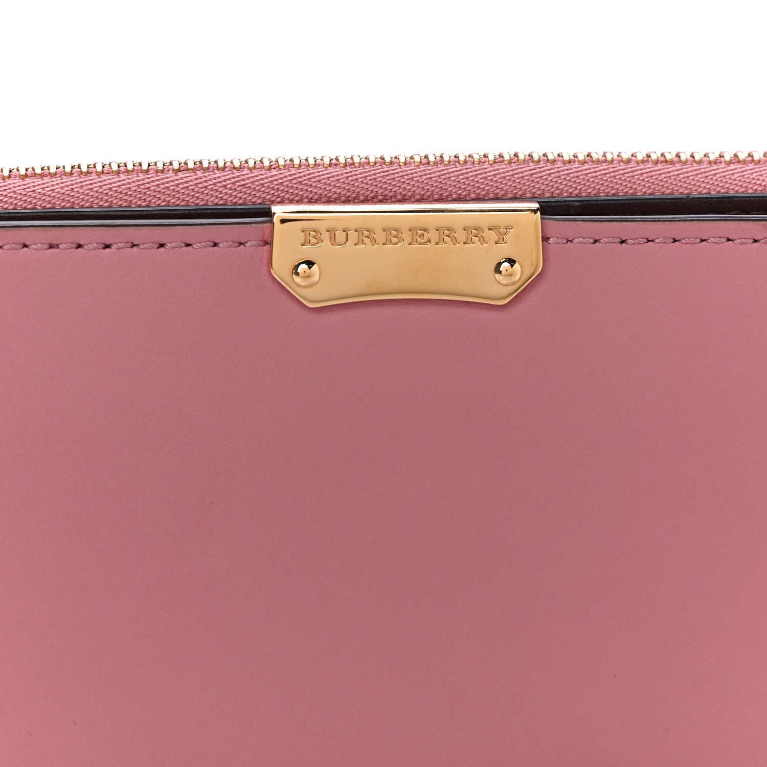 Burberry Calfskin Alvington Continental Wallet Pale Orchid 11 of 11