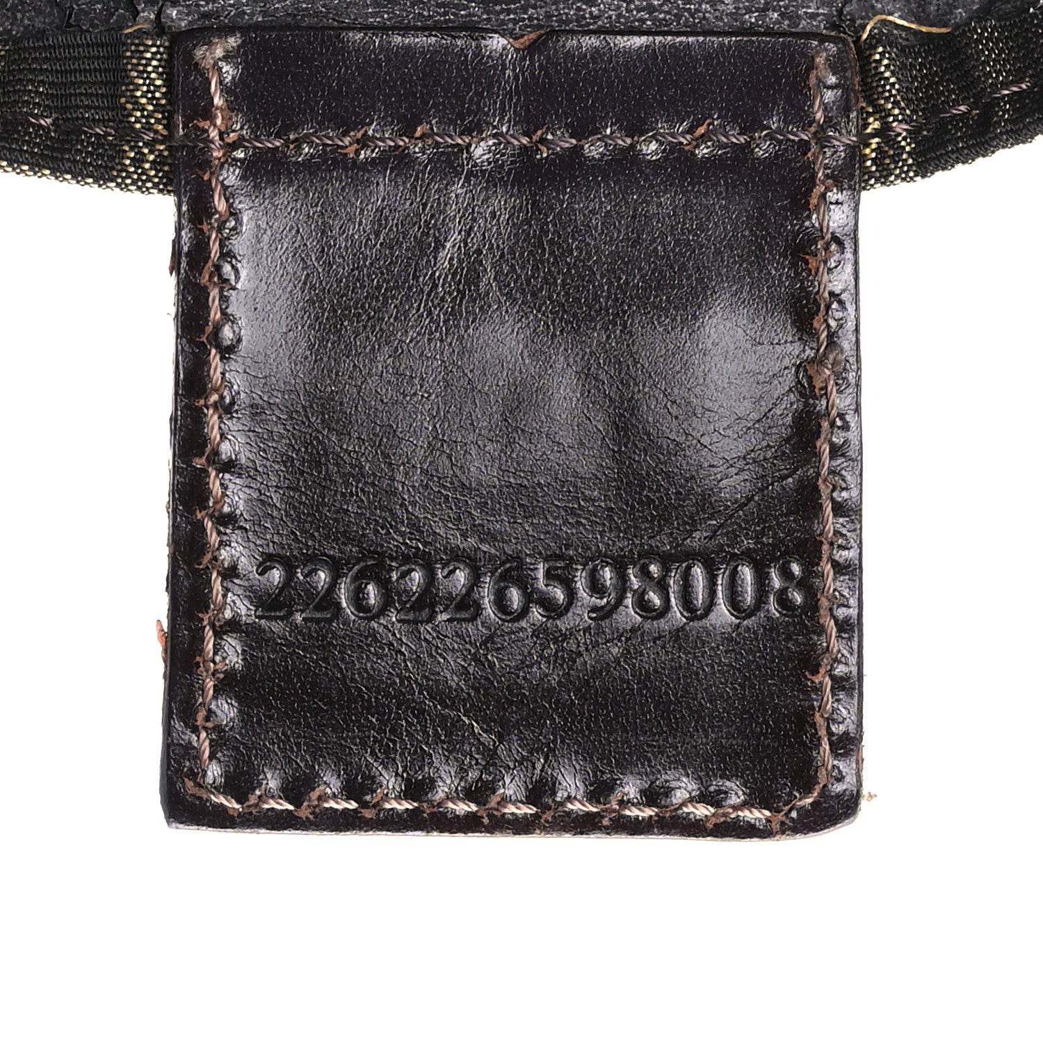 Fendi Zucca Mini Tote Tobacco 7 of 11