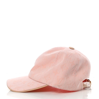Louis Vuitton Cotton Monogram Jacquard Be My Cap M Pink 4 of 11