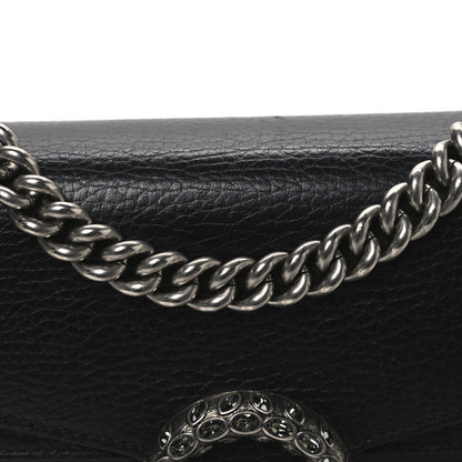 Gucci Calfskin Mini Dionysus Shoulder Bag Black Black 8 of 12