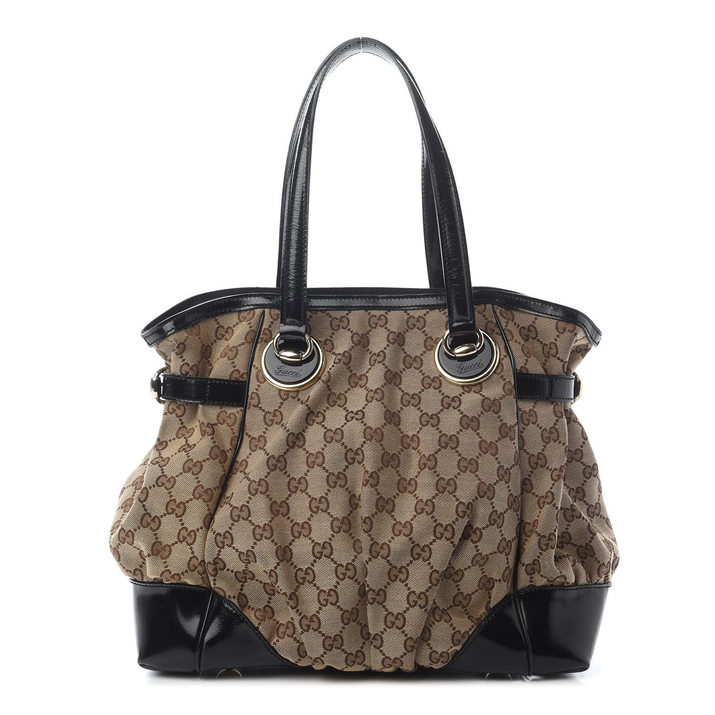 Monogram Full Moon Tote Black