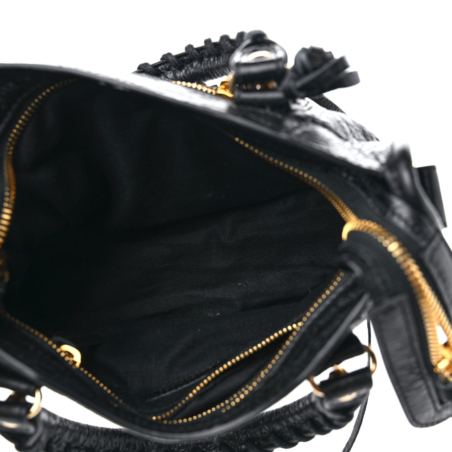 Balenciaga Agneau Classic Gold Hardware Mini City Black 5 of 12