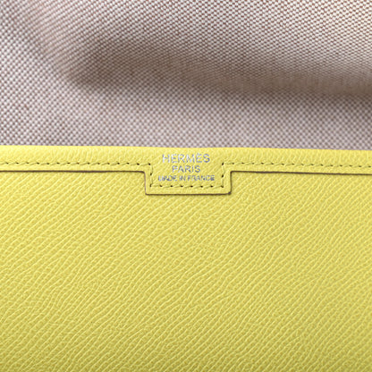 Hermes Epsom Jige 34 GM Clutch Soufre 5 of 7