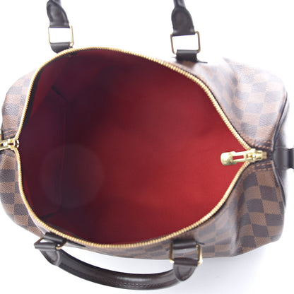 Louis Vuitton Damier Ebene Speedy Bandouliere 35 5 of 10