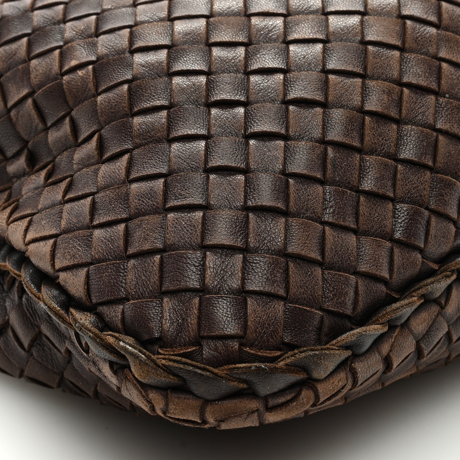 Bottega Veneta Nappa Intrecciato Large Veneta Hobo Ebano 7 of 9