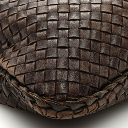 Bottega Veneta Nappa Intrecciato Large Veneta Hobo Ebano 7 of 9
