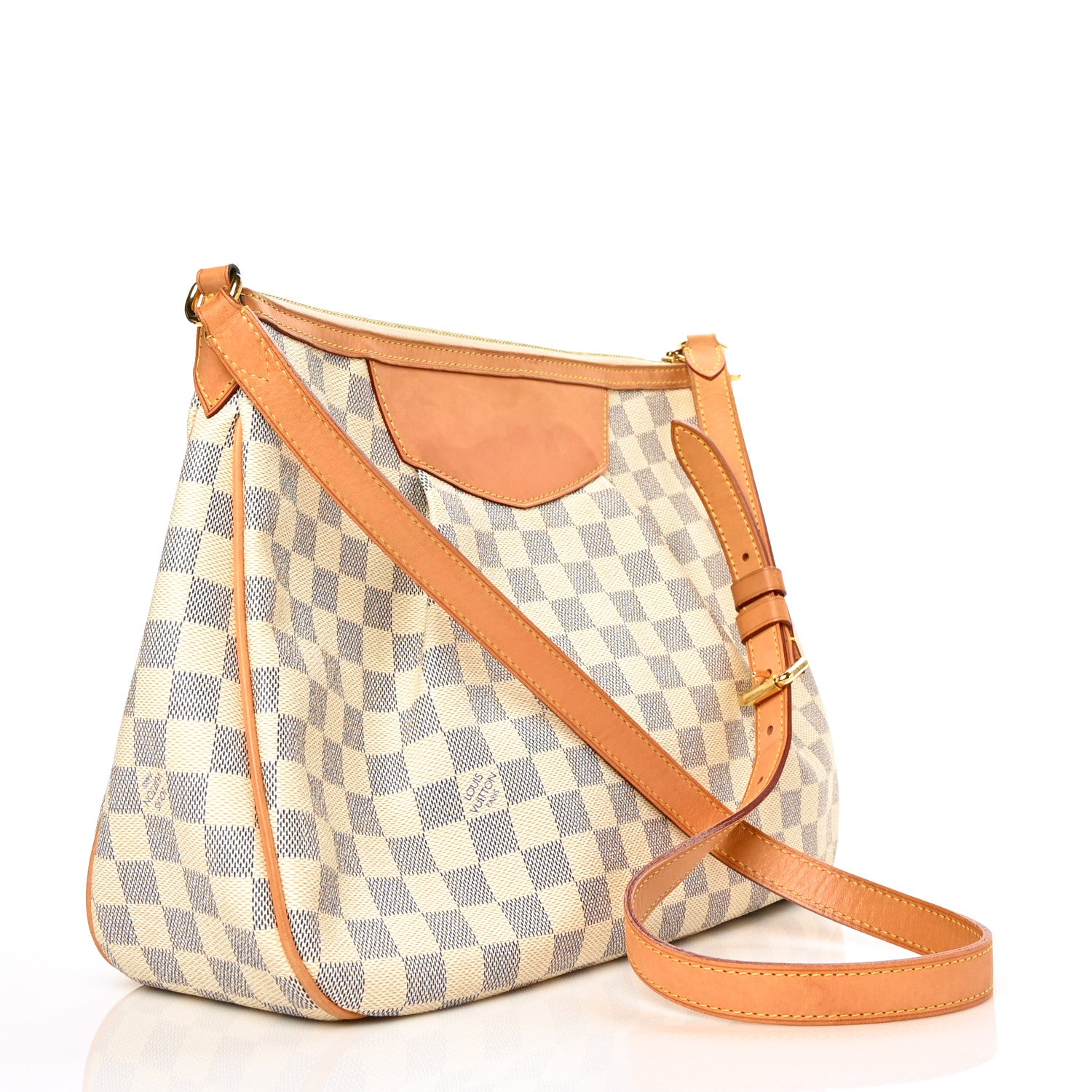 Louis Vuitton Damier Azur Siracusa MM 3 of 6