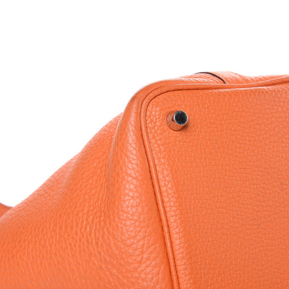 Hermes Taurillon Clemence Picotin Lock 18 PM Orange 8 of 14