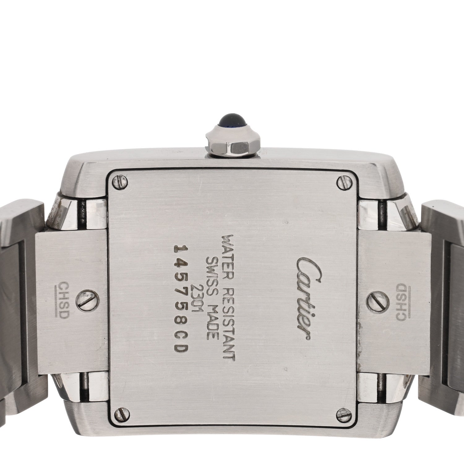 Cartier Stainless Steel 25mm Tank Francaise Quartz Watch 4 of 4