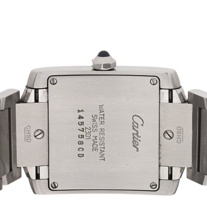 Cartier Stainless Steel 25mm Tank Francaise Quartz Watch 4 of 4