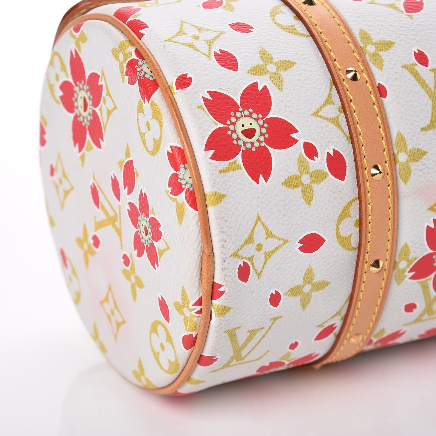 Louis Vuitton Monogram Cherry Blossom Papillon Red Creme 11 of 15
