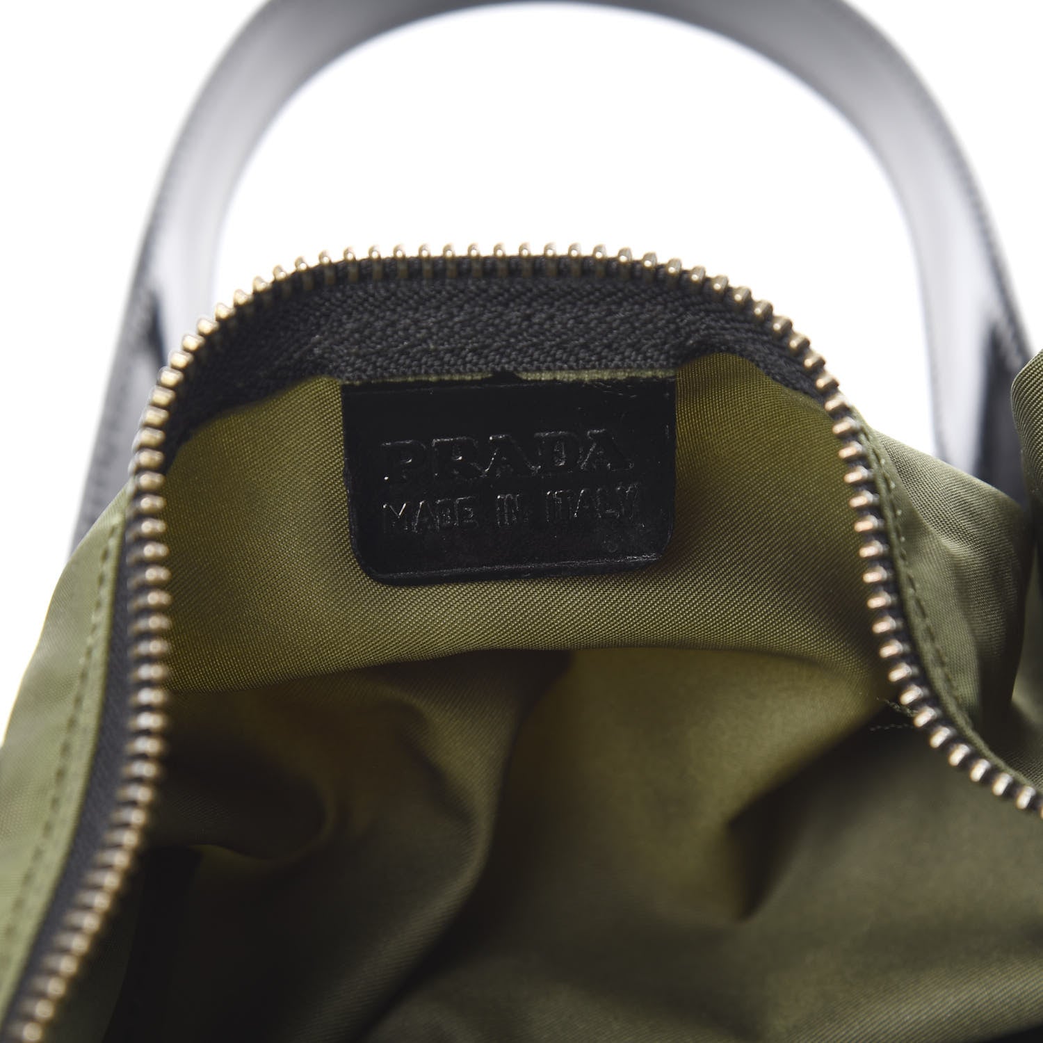Prada Tessuto Nylon Duffel Loden 6 of 9
