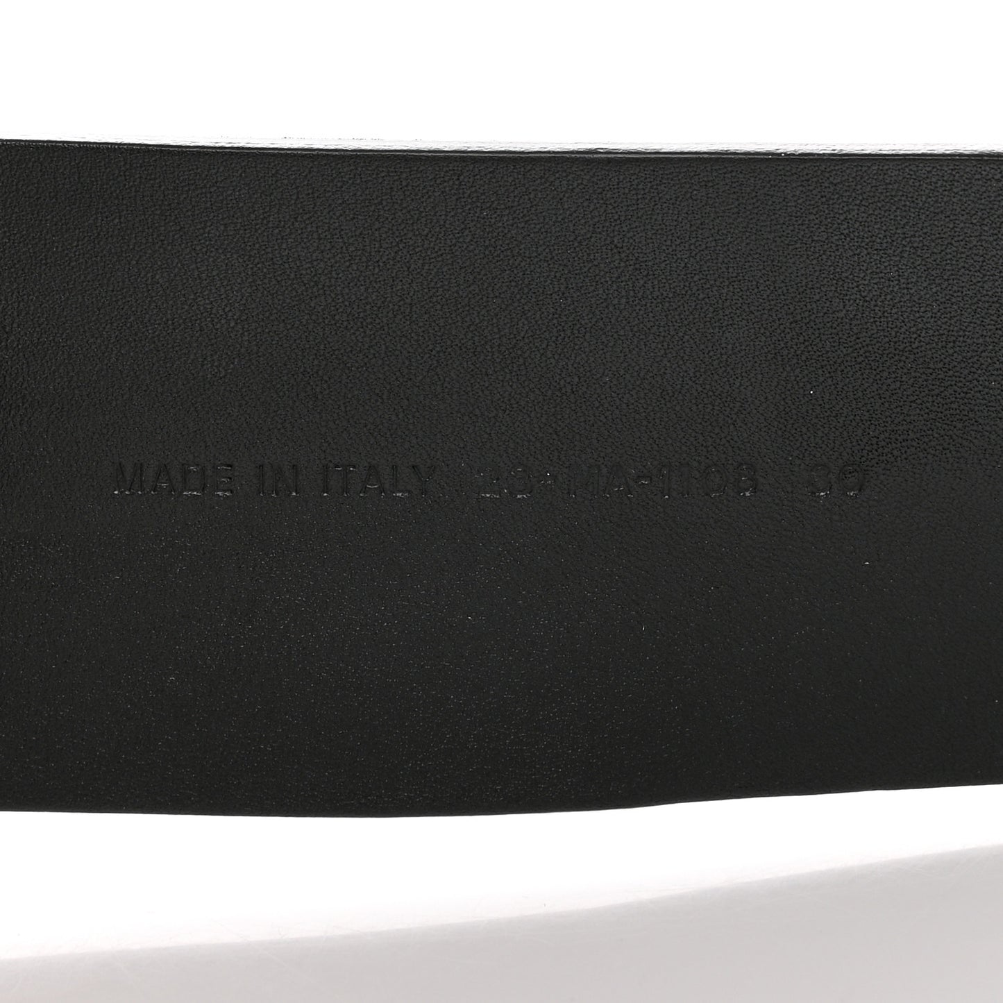 Calfskin Diorquake Belt 75 30 Black