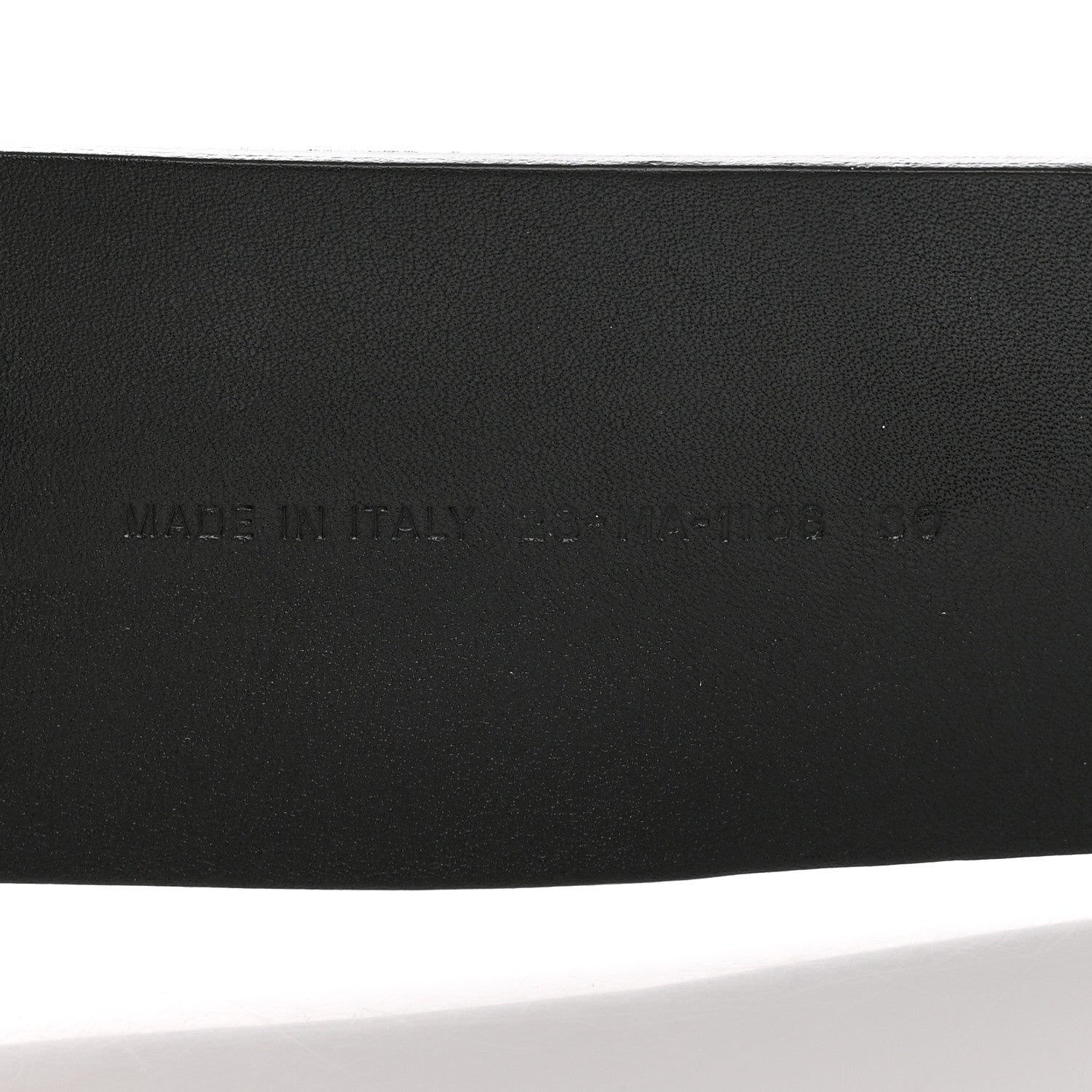 Christian Dior Calfskin Diorquake Belt 75 30 Black 5 of 7