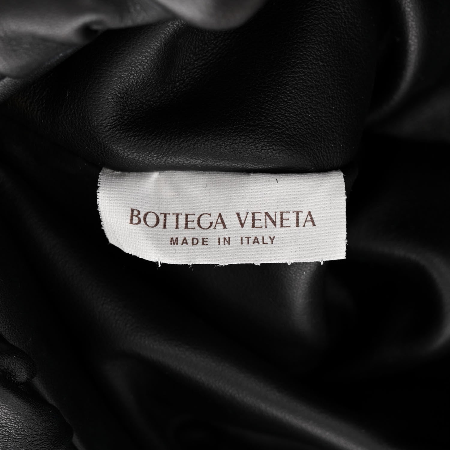 Bottega Veneta Calfskin The Pouch Chain Black 6 of 11