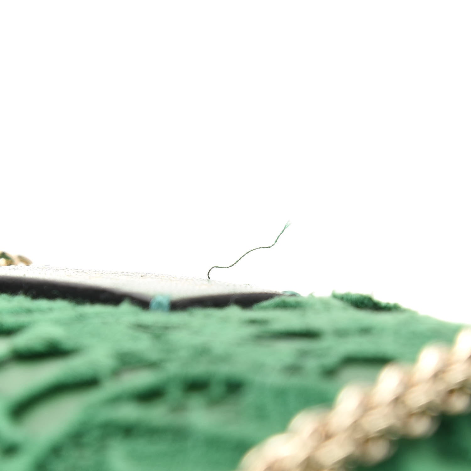 Valentino Garavani Nappa Lace Girello Flap Green 7 of 9