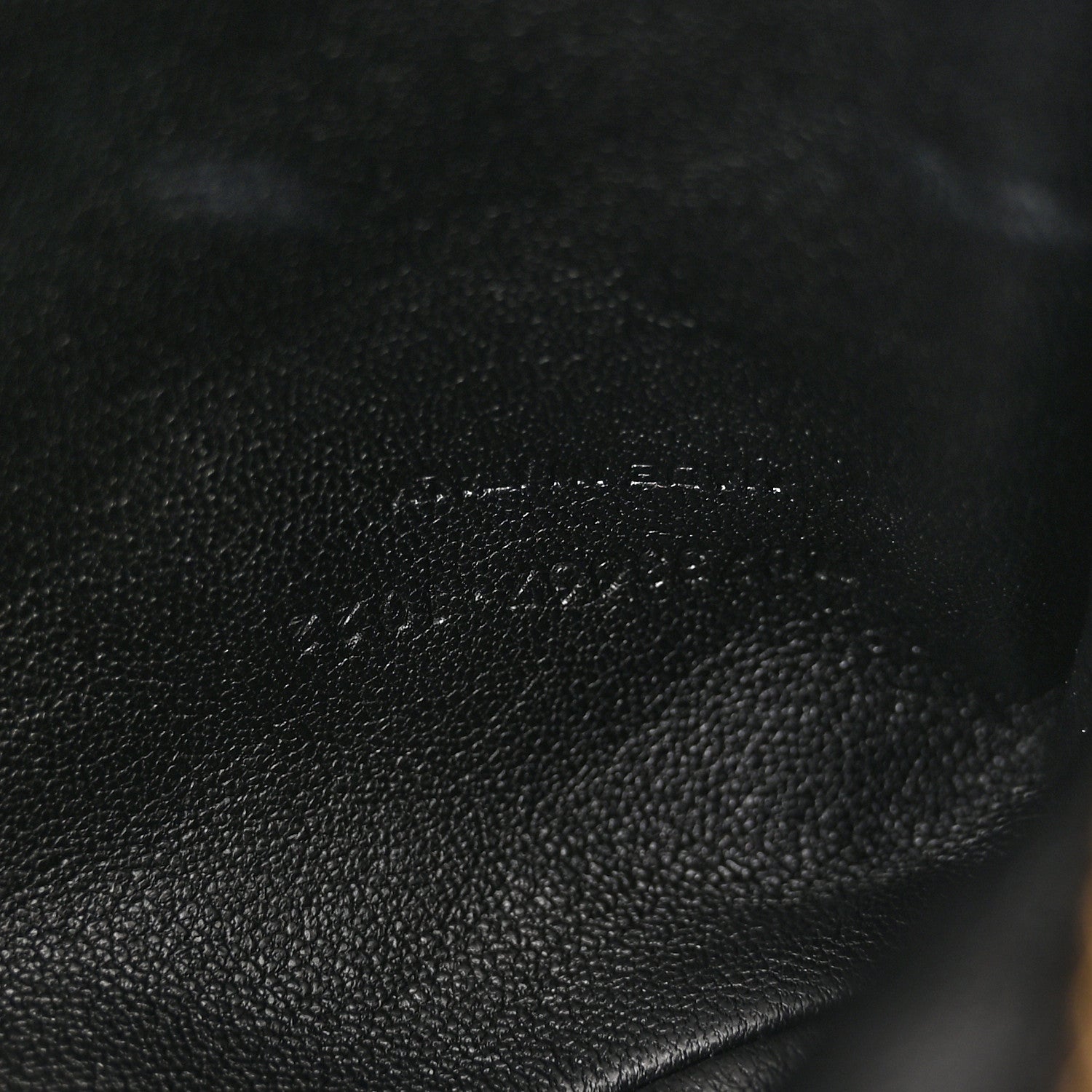Saint Laurent Lambskin Quilted Gaby Zipped Pouch Black 7 of 11