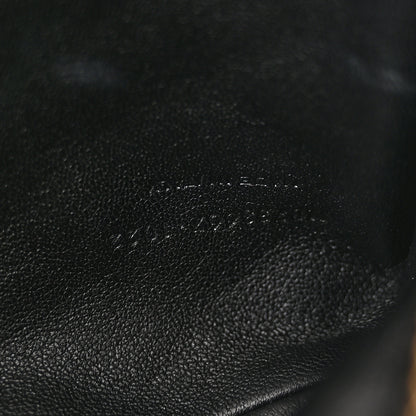 Saint Laurent Lambskin Quilted Gaby Zipped Pouch Black 7 of 11