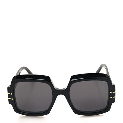 Christian Dior Acetate Diorsignature S1U Square Sunglasses Black 2 of 8