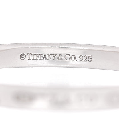 Tiffany Sterling Silver Narrow 1837 Bangle Bracelet 4 of 4